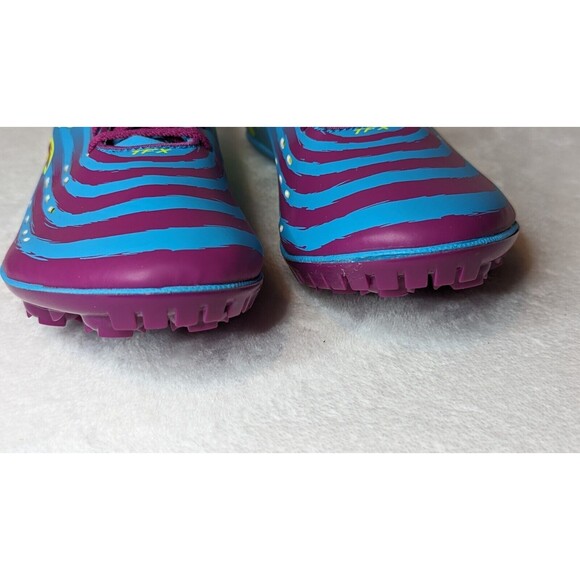 Puma TFX Sprint  v4 Women's Blue Atoll-magenta -fl Yellow Size (7.5) 187031-04 - Picture 5 of 16
